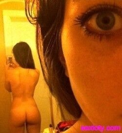 Free porn pics of Fetish - Bathroom - mirror - self pics - naked brunettes 4 of 30 pics