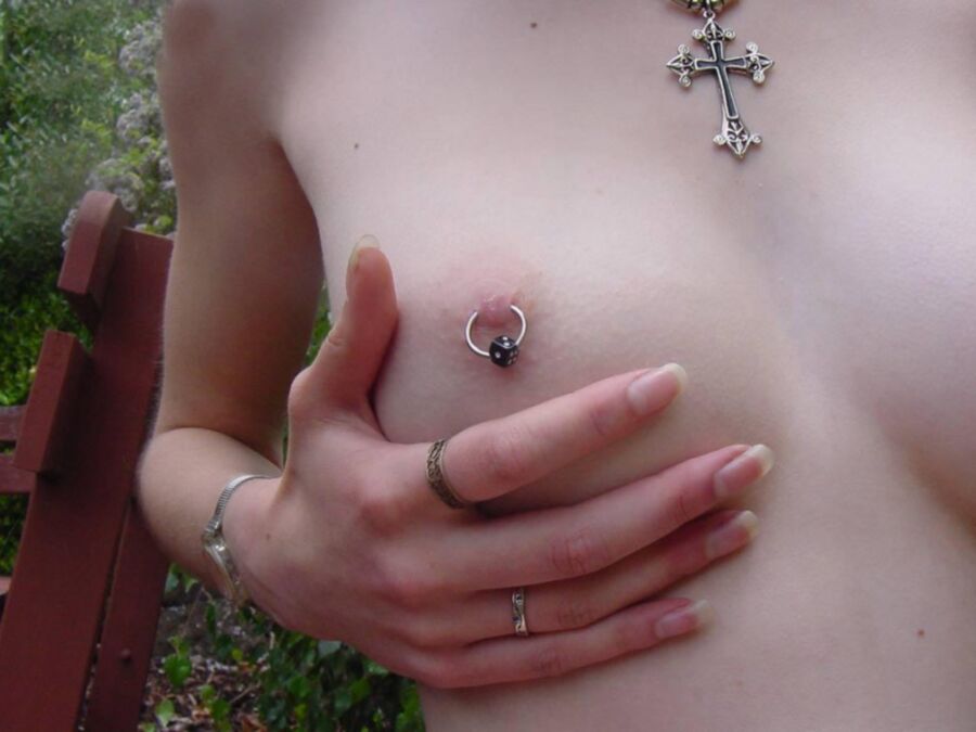 Free porn pics of busty goth teen outdoors 13 of 45 pics