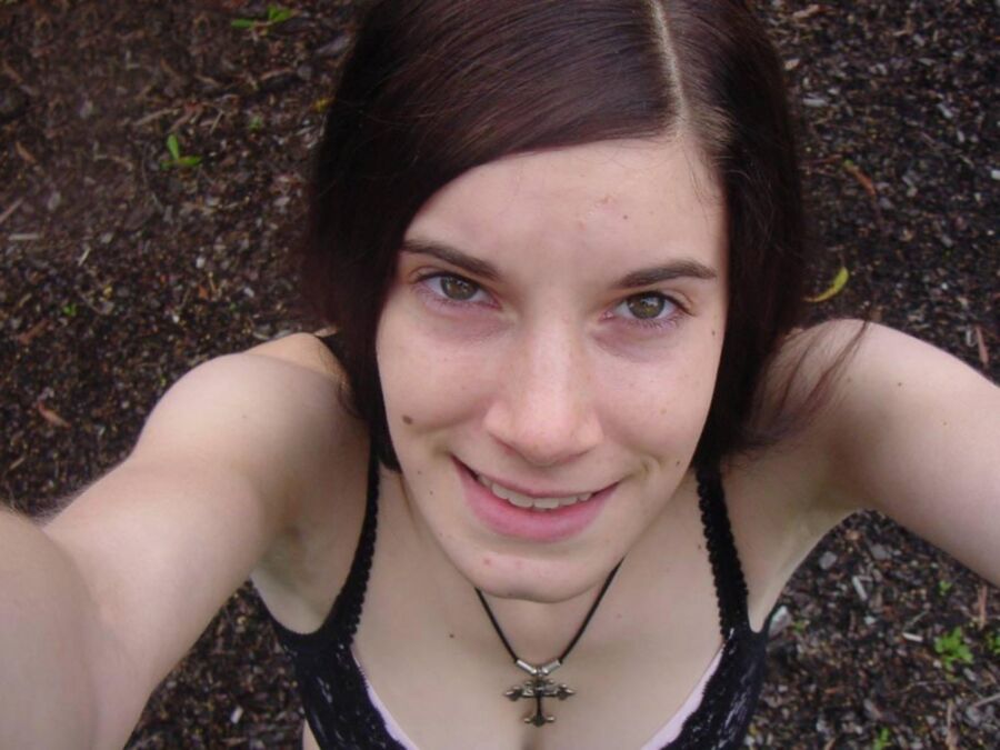 Free porn pics of busty goth teen outdoors 3 of 45 pics