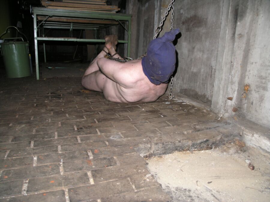 Free porn pics of Very strict hogtied for the night  13 of 15 pics