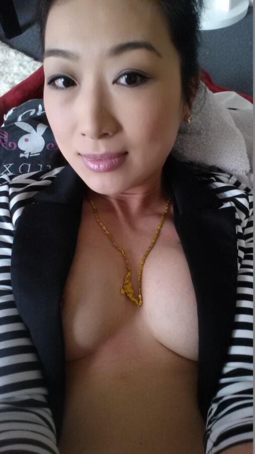 Exposed Asian Wife photo