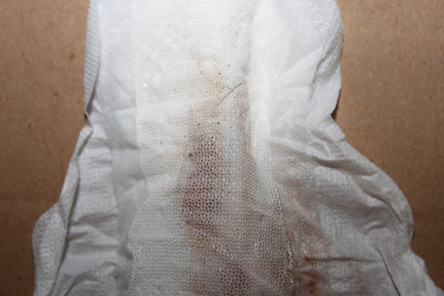 Free porn pics of  dirty pad with very blood of my mother in law 4 of 15 pics