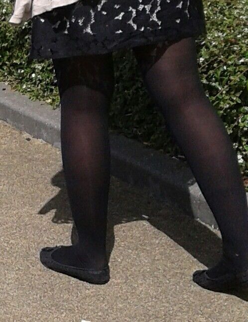 Free porn pics of More candid tights 6 of 8 pics