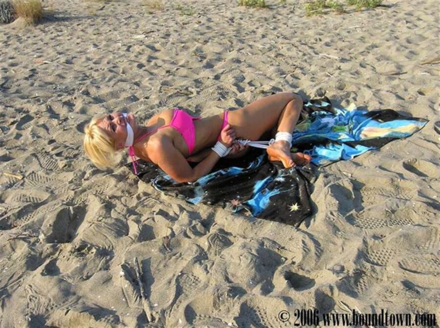 Free porn pics of bikini bound blonde 8 of 35 pics