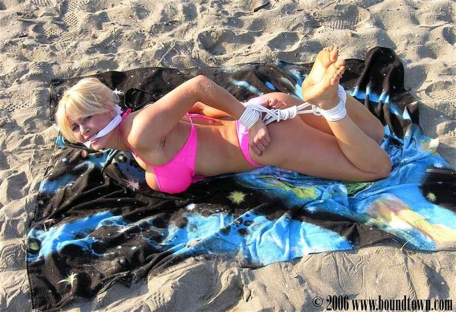 Free porn pics of bikini bound blonde 15 of 35 pics