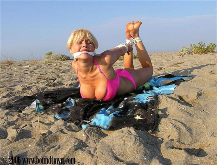 Free porn pics of bikini bound blonde 12 of 35 pics