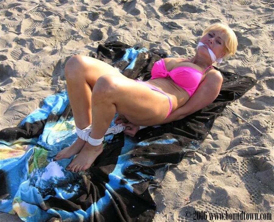 Free porn pics of bikini bound blonde 19 of 35 pics