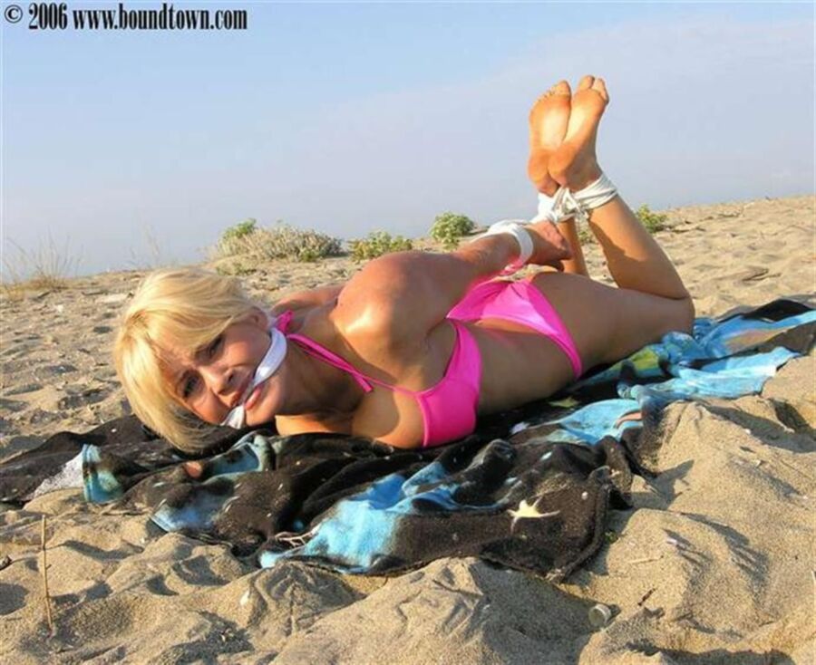 Free porn pics of bikini bound blonde 13 of 35 pics