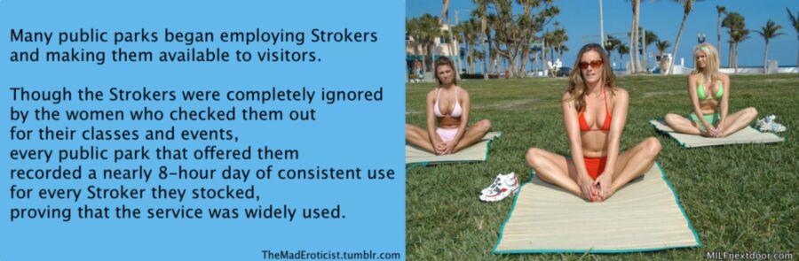 Free porn pics of Strokercise: using pathetic males for workout encouragement 4 of 7 pics