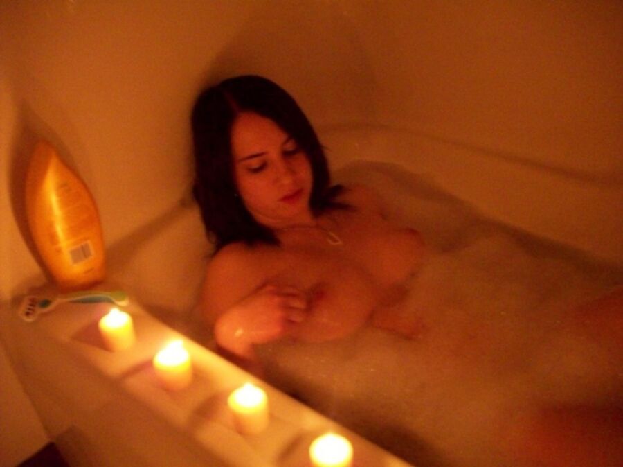 Free porn pics of Busty Bubble Bath Amateur Teen 4 of 11 pics