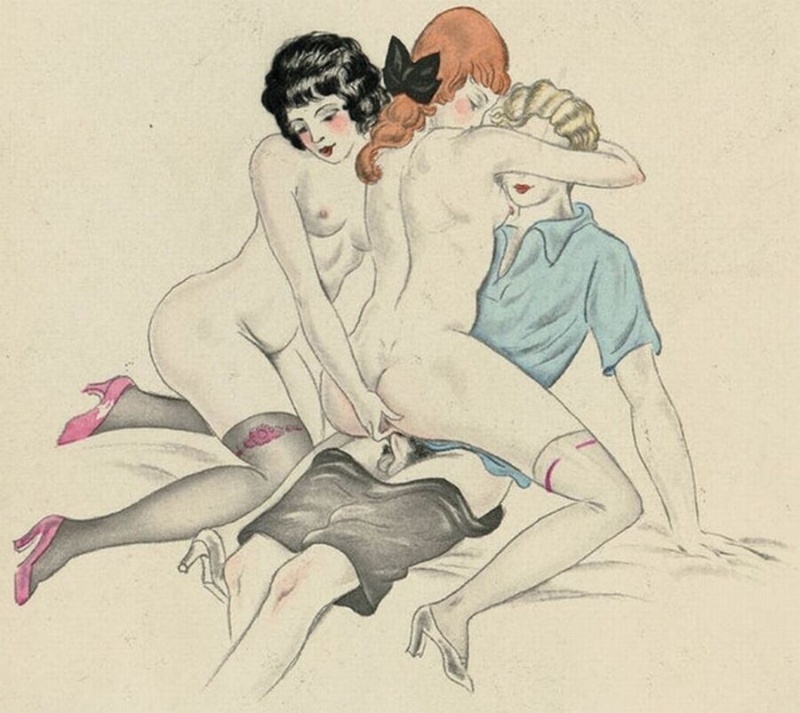 Free porn pics of Vintage Porn Art 2 of 29 pics