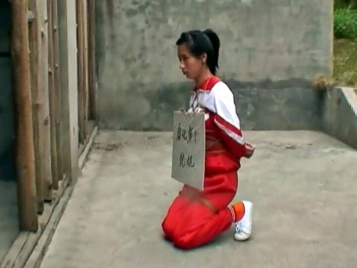 Chinese prisoner placard humiliation 24 of 40 pics