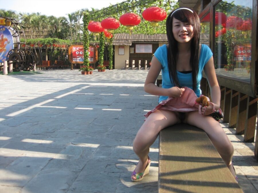 Chinese Beauties - Xiao K - Naughty In- and Outdoors 22 of 54 pics