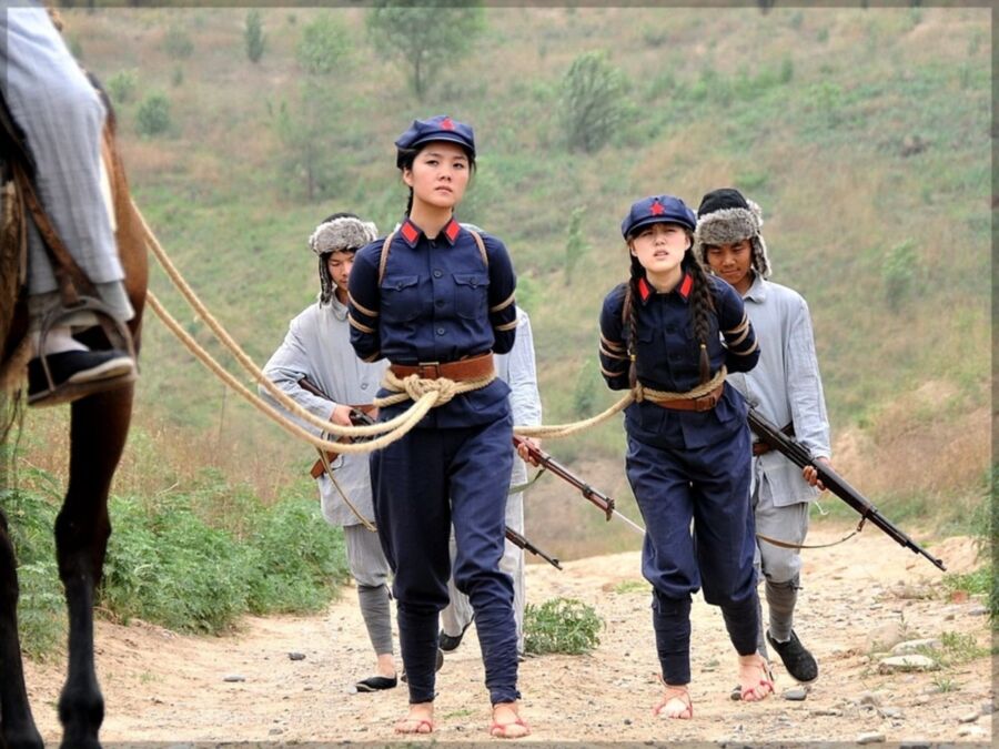 Captured Chinese female soldiers 2 of 32 pics