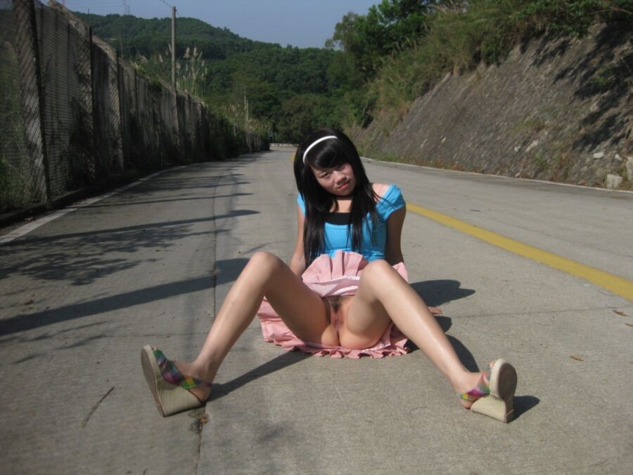 Chinese Beauties - Xiao K - Naughty In- and Outdoors 5 of 54 pics