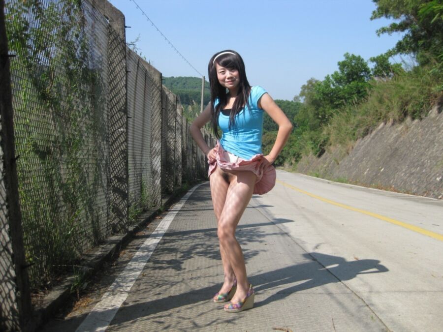 Chinese Beauties - Xiao K - Naughty In- and Outdoors 2 of 54 pics