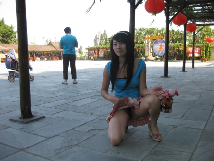 Chinese Beauties - Xiao K - Naughty In- and Outdoors 23 of 54 pics