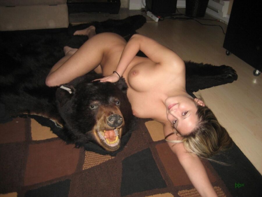 Free porn pics of nice bear and the blonde is cute too 19 of 110 pics